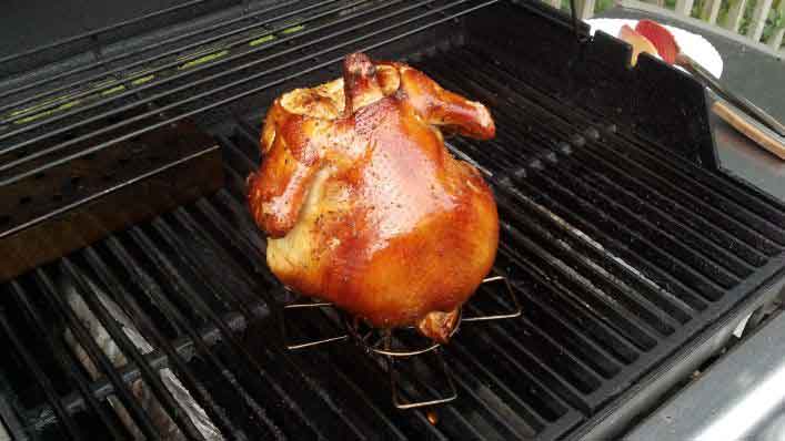 Beer Can Grilled Chicken