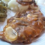 Oven Baked Smothered Pork Chops