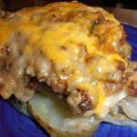 Pork Loin Chops With Taters and Stuffing