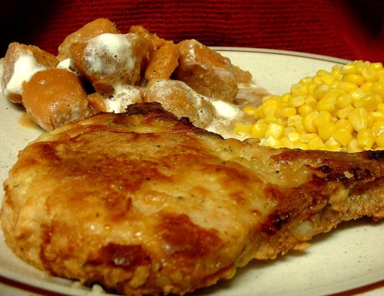 Crispy Baked Pork Chops