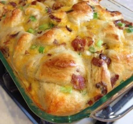 Bacon Biscuit Breakfast Bake