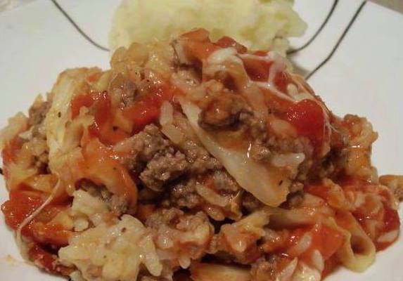 Easy Cabbage Casserole