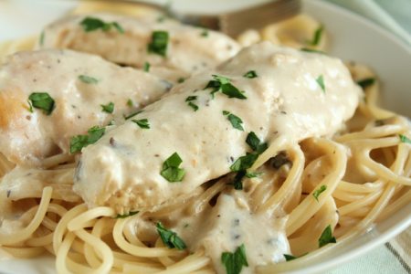 Slow Cooker Cream Cheese Chicken