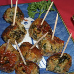 Leftover Turkey and Mashed Potato Balls