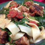 Smoked Sausage with Pasta