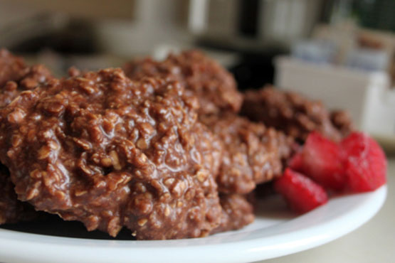 No-Bake Chocolate Oatmeal Cookies