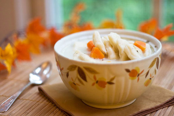Southern Homemade Chicken And Dumpling Soup
