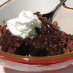 Microwave Hot Fudge Pudding Cake