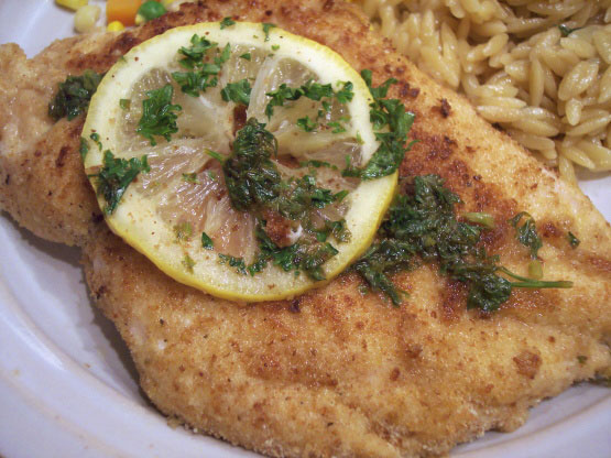 Chicken Scaloppini With Lemon Glaze