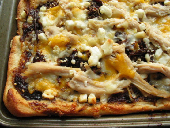 Italian BBQ Chicken Pizza
