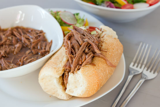 French Dip Sandwiches – Easy Slow Cooker