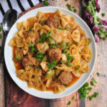 Skillet Meatball Goulash