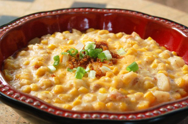 Easy Slow Cooker Potato Corn Chowder