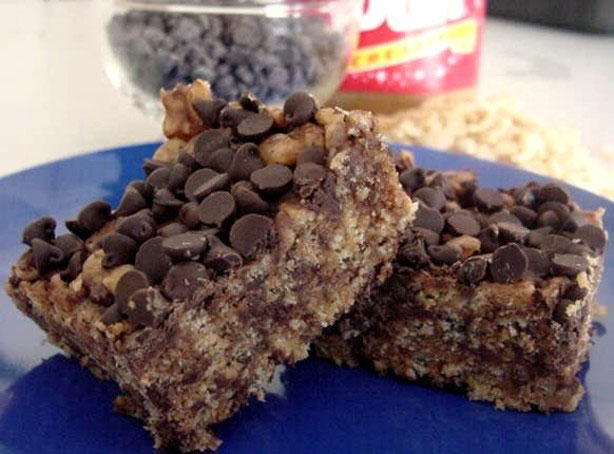 Chocolate Peanut Butter Rice Krispies Treats