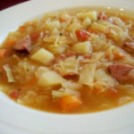 Cabbage Soup With Kielbasa