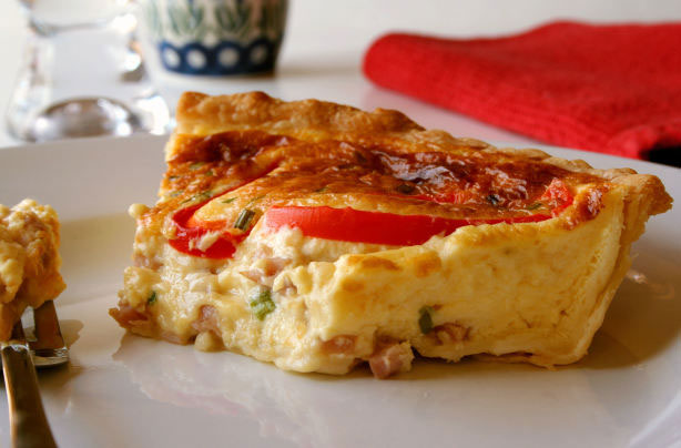 Leftover Ham Quiche